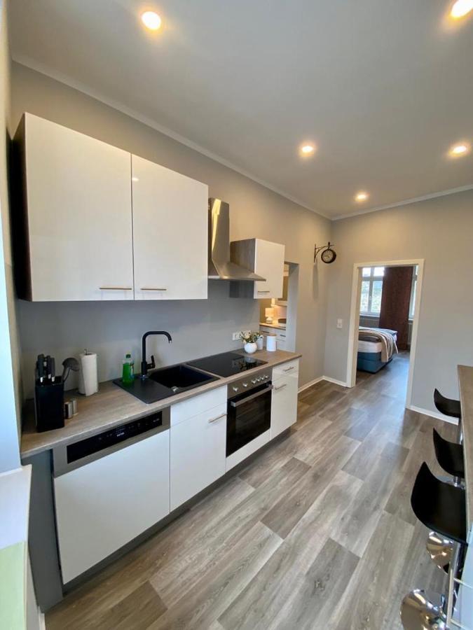 Fewo Otto- Sanierte Ferienwohnung Im Einzeldenkmal Quedlinburg Esterno foto